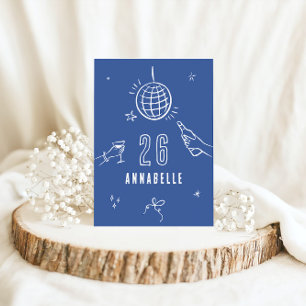 Convites festa de aniversário de aranha desenhada à mão