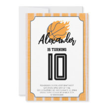 Festa de Aniversário de Basquete com Listras Laran