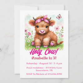 Convites Festa de aniversário de borboleta-borboleta Cura-T