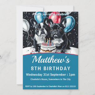 Convites Festa de aniversário de Bulls Francês