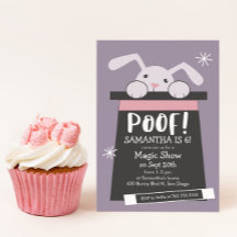 Festa de aniversário de Coelho do Magic Show