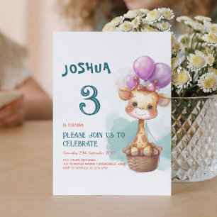 Convites Festa de Aniversário de criança Bela Namorada I Ba