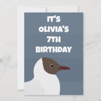 Festa de Aniversário de criança de Gaivota de Páss
