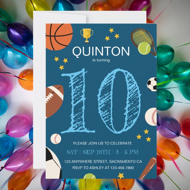 Convites Festa de Aniversário de criança de Tempos Divertid (Criador carregado)