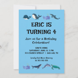 Convites Festa de Aniversário de criança Divertido