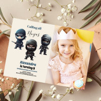 Festa de Aniversário de criança do Guerreiro Ninja