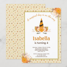 Festa de aniversário de Dia das Bruxas Magnéticas 