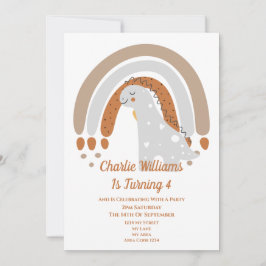 Convites Festa de aniversário de dinossauro