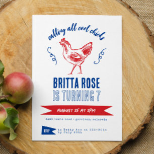 Convites Festa de aniversário de Fazenda Moderna