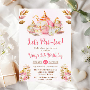 Convites Festa de aniversário de Festa de Aveia de Morango