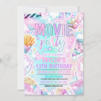 Festa de aniversário de Filme Pastel Rainbow Movie
