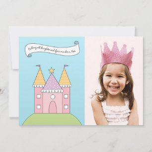 Convites Festa de aniversário de Fotografia da Princesa Ros