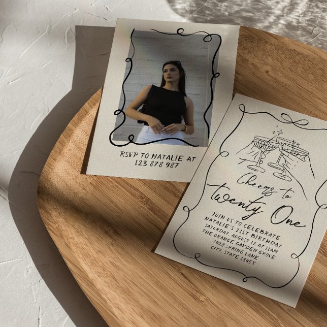 Convites Festa de aniversário De Fotografia Diária De Arco  (Criador carregado)