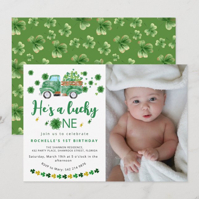 Convites Festa de aniversário de Fotografia Simples e Fácil (Frente/Verso)