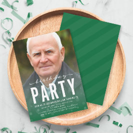 Convites Festa de aniversário de Fotografias em Qualquer Id