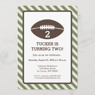 Convites Festa de aniversário de futebol