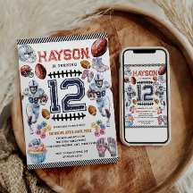 Festa de Aniversário de Futebol para Meninos