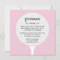 Festa de aniversário de Golfe Miniatura Miniatura 