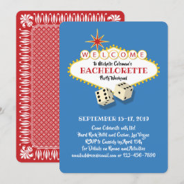 Convites Festa de aniversário de Las Vegas