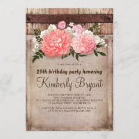 Festa de aniversário de madeira de barriga floral 