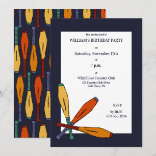 Convites Festa de aniversário de malabarismo de malabarist