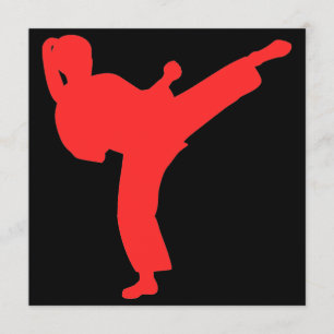 Convites Festa de aniversario de meninas do karaté