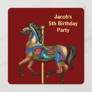 Convites Festa de Aniversário de Meninos Qualquer Número