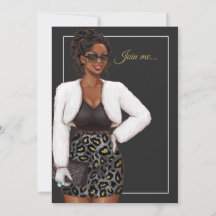 Festa de aniversário de Mulher Negra