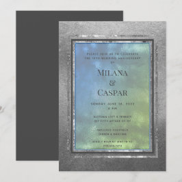 Convites Festa de Aniversário de Opala de Água Prateada Bri