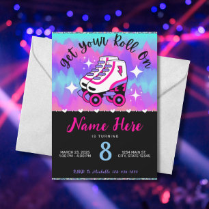 Convites Festa de aniversário de Pista Cilindrada