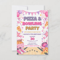 Festa de Aniversário de Pizza e Boliche Aniversari