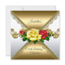 Festa de Aniversário de Qualquer Idade Dourado ver