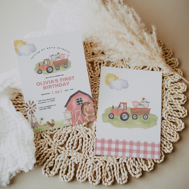 Convites Festa de aniversário de quintal (Criador carregado)