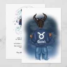 Festa de aniversário de Sinal de Taurus Africano-A