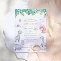 Festa de aniversário de Stomp, Chomp & Roar Dinoss