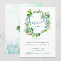 Festa de aniversário de Sucultivos do Cactus Deser