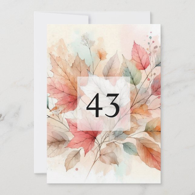 Convites Festa de aniversário de texto de caligrafia minima (Frente)