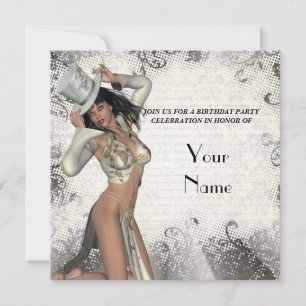 Convites Festa de aniversário de vitrine