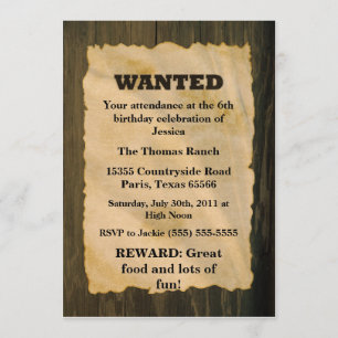 Convites Festa de aniversário DESEJADA