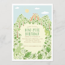 Festa de aniversário Dino-mite