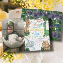 Festa de aniversário Dinossauro Bebê! Foto