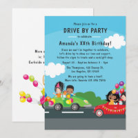 Festa de Aniversário Divertida ao Passar de Carro