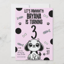 Festa de Aniversário do Cachorrinho com Espinhas d