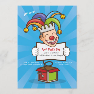 Convites Festa de Aniversário do Dia da Mentira