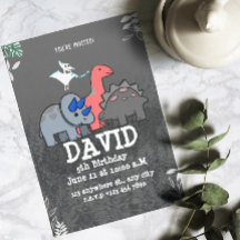 Festa de aniversário do dinossauro