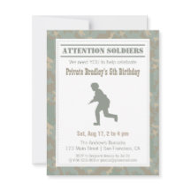 Festa de aniversário do Exército de Silhuette Sold