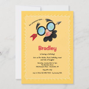 Convites Festa de aniversário do Joker Perpétuo