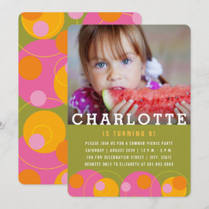 Convites Festa de Aniversário do Menino com Fotos de Bolhas