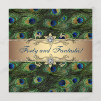 Festa de Aniversário do Pavão Elegante