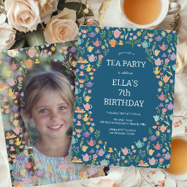 Convites Festa de Aniversário do Tea Party - Foto Personali